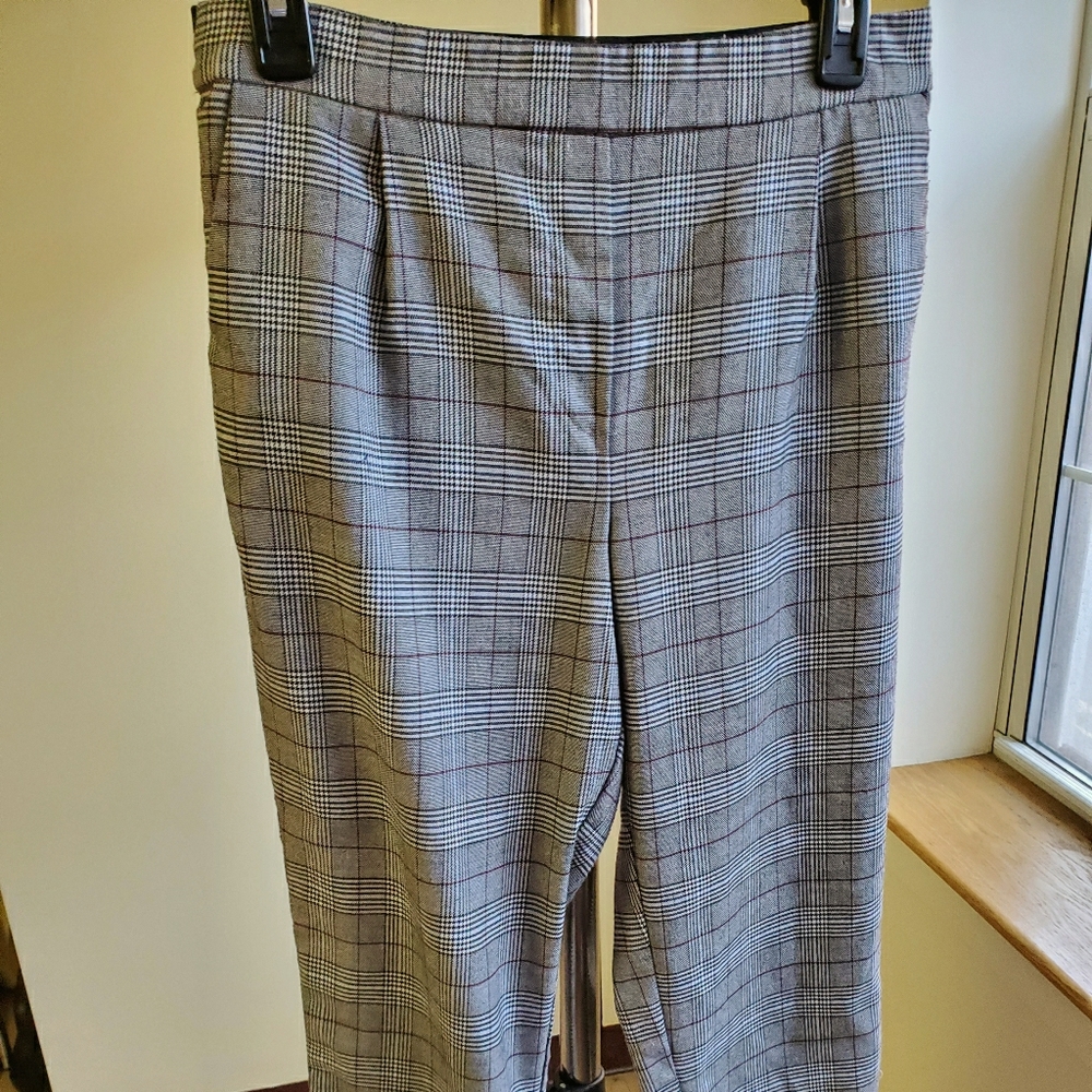 Plaid trousers